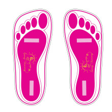 25Pairs(50Feets) Disposable Stick Spray Tanning Feet Pads Perfect for preventing spray tan solution Deluxe & Hygienic Spray Tan Feet Pads-Ideal for Sa