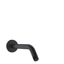 hansgrohe Standard 9"""" Extended Length 3 Modern Coordinating Matte Black 04186673 for Wall Mount Showerhead products Showerarm 9-Inch