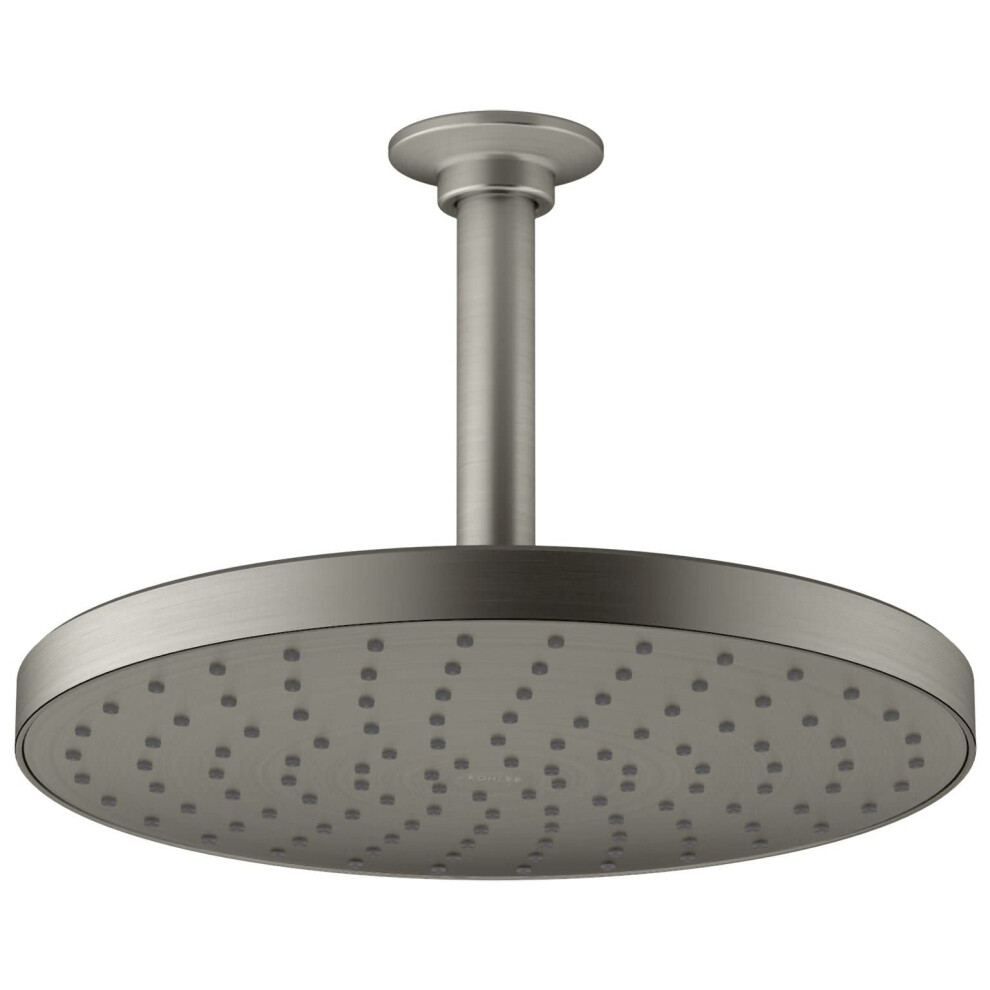 Photos - Shower System Kohler 76465-G-BN Awaken 10 Inch Single-Function Rain Shower Head 10"""" Fixed Round Rainfall Showerhead 1.75 GPM Vibrant Br 