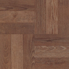 FloorPops FP3324 Parkett-Bodenfliesen zum Abziehen und Aufkleben, Braun