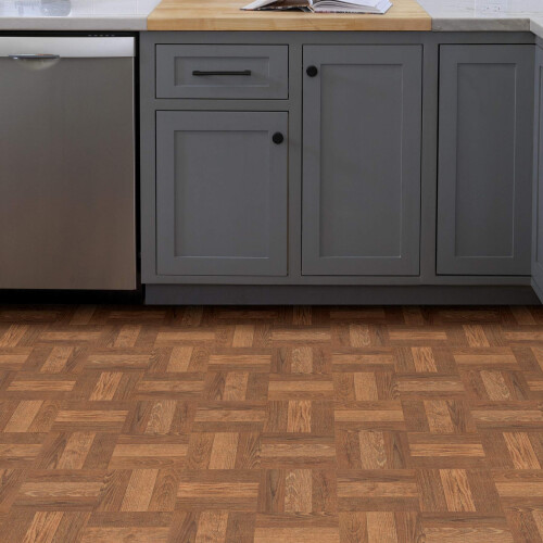 Floorpops FP3324 Parket Peel & Stick Floor Fliser Brun 2