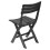 (Anthracite) Garden Dining Table Deck with 8 Matching Chairs 7