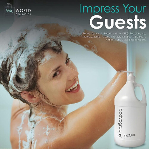 World Amenities Bodyography blanc (Shampoo) 2