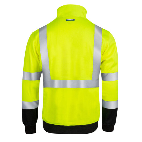 JORESTECH Pullover High Visibility 1/4 Dragkedja 100% Polyester ANSI Gul 2