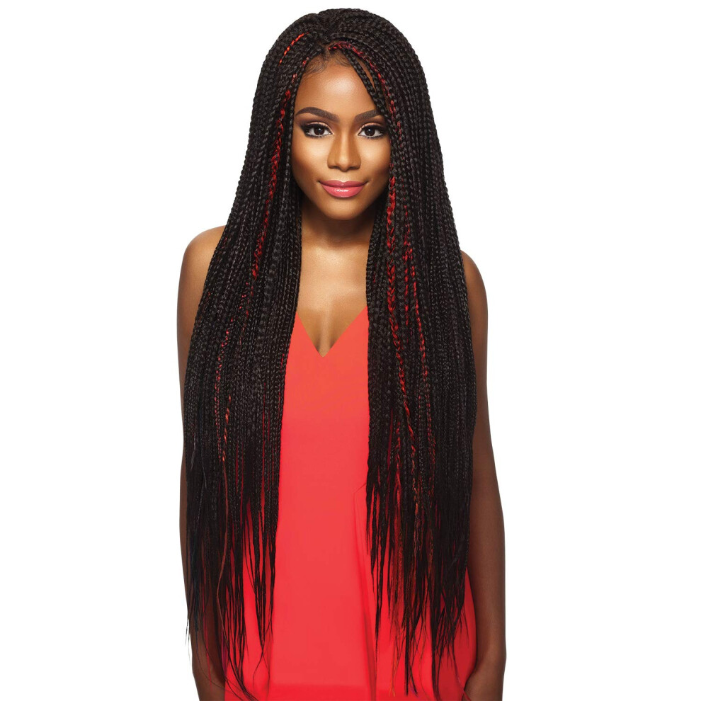 X-Pression Unisex Not,Specified Multi Pack Deals! Outre Synthetic Hair Braids Kanekalon 3X Pre Stretched Braid 52"""" (5-Pack 2T1b/30)