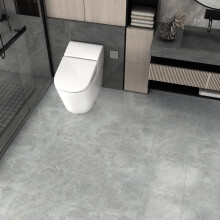 WESTICK 20 stuks cementgrijze marmeren schil en plak vloertegel voor slaapkamer keuken woonkamer moderne grijze vinylvloeren schil en plak waterdicht