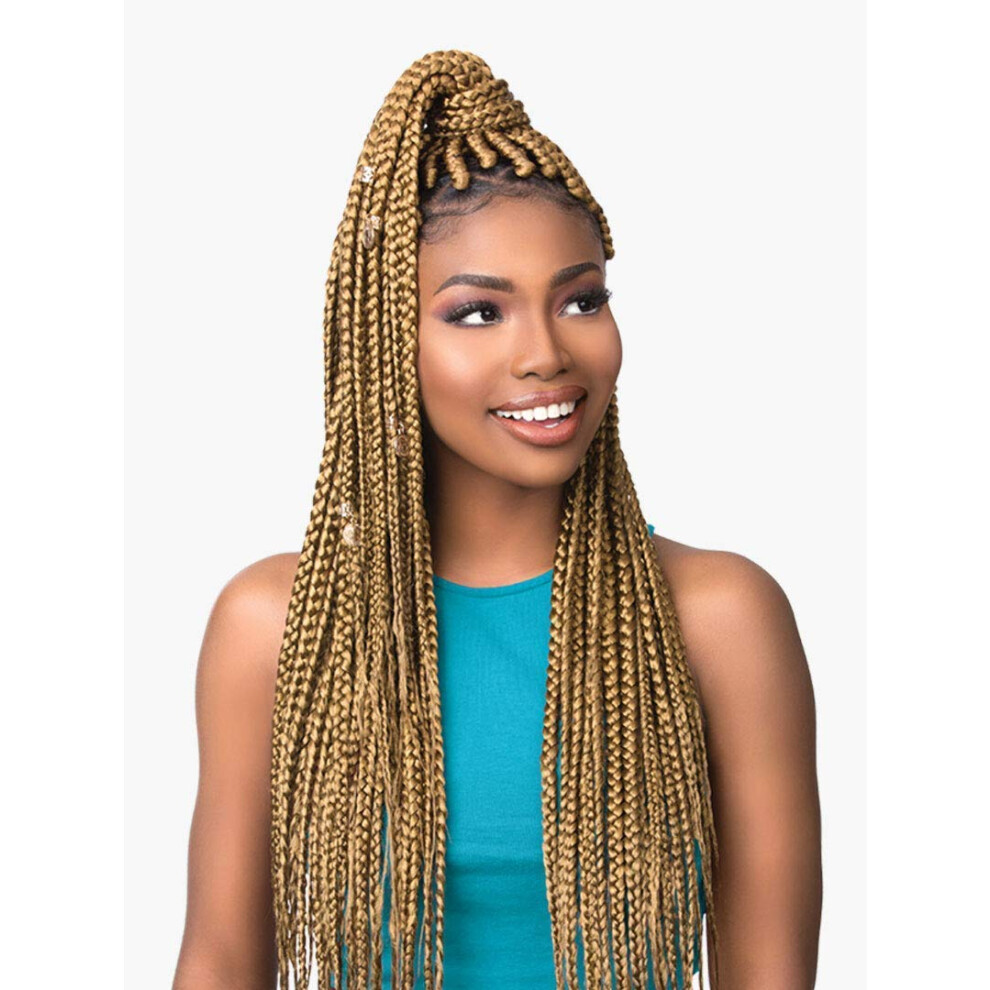 Sensatienel Sensationnel Synthetic Hair Braids X-Pression 3X Ruwa Pre-Stretched Braid 24"""" (3 Pack 30)
