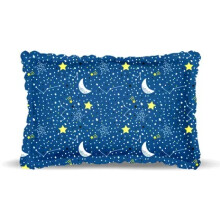 Mustard Seeds Pillow Pack of 1 (Deep Blue)