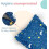 Mustard Seeds Pillow Pack of 1  (Deep Blue) 3