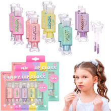 EXPRESSIONS 10pc Candy Lip Gloss Set - Fruity Flavored Lip Gloss For Girls 12mL Lip Gloss Tubes w/Precision Applicator Safe and Non-Toxic Lip Gloss
