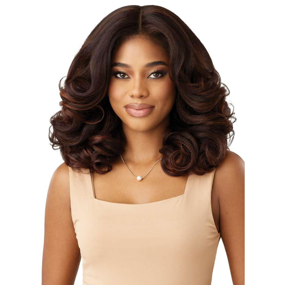 Outre Unisex Golden/Amber Melted Hairline - Kinky Soft Edges - Kinky Soft 2 ( Amber)