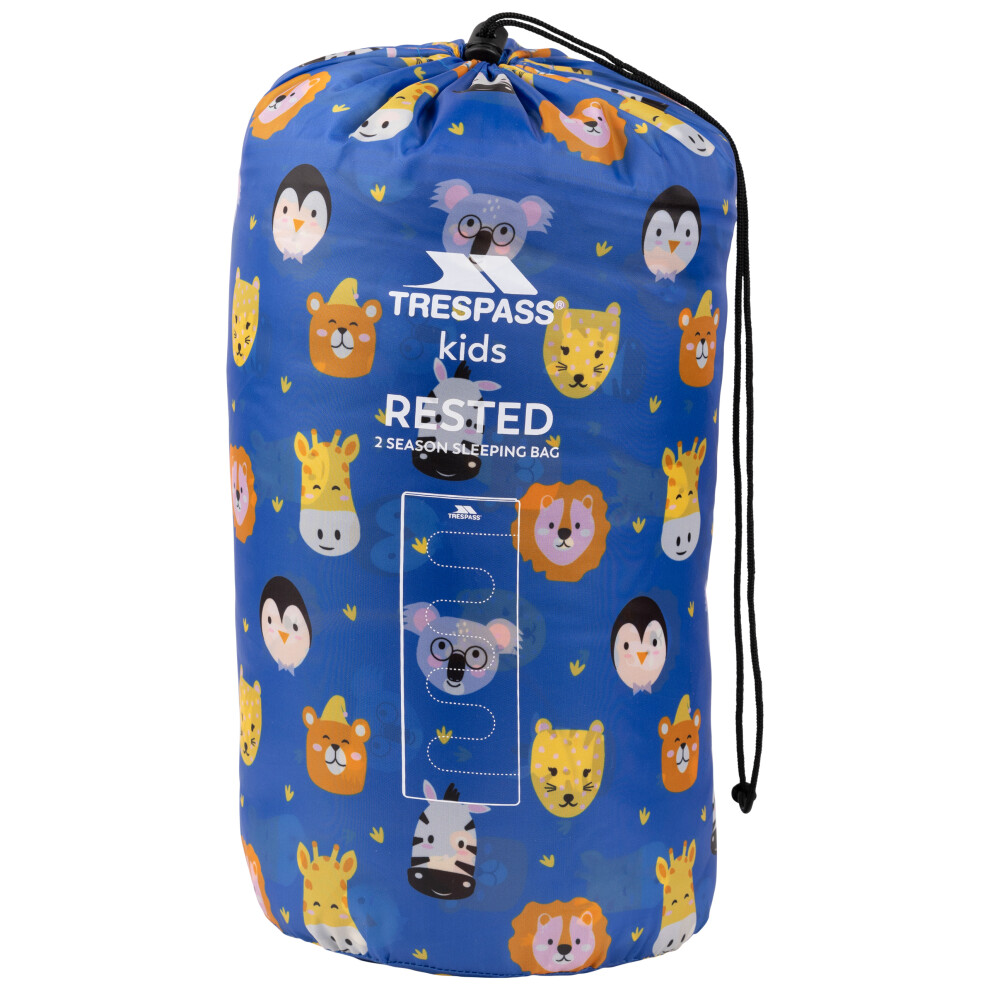 Trespass Kids 2 Season Zip Up Sleeping Bag Rested