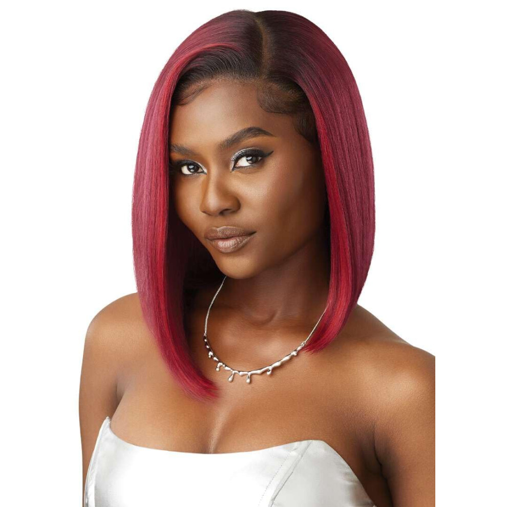 Outre Unisex Not,Specified Lace Front Wig - Melted Hairline - Swirlista - Swirl 105 (Drff2/Ruby Rose)