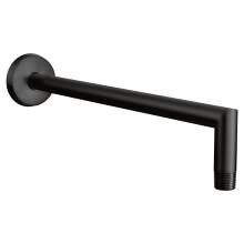 Moen S110BL Arris-Premium 14 hvelykes Rainshower egyenes zuhanykar s karima felso zuhanyfejhez 2-1/2 hvelykes ngyzet alak matt fekete