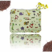 Mustard Seeds Animals Baby Pillow Pack of 1 (Green)