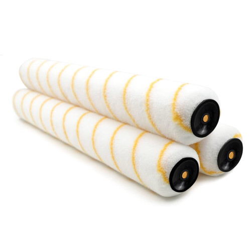 PRO GRADE - Paint Roller Covers - 1/2 x 14 tum Microfiber 3 Pack