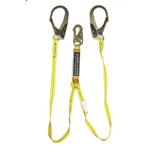 Guardian Fall Protection 01231 6-Fu -Verbindungsmittel mit Doppelbein und Sto d mpfung