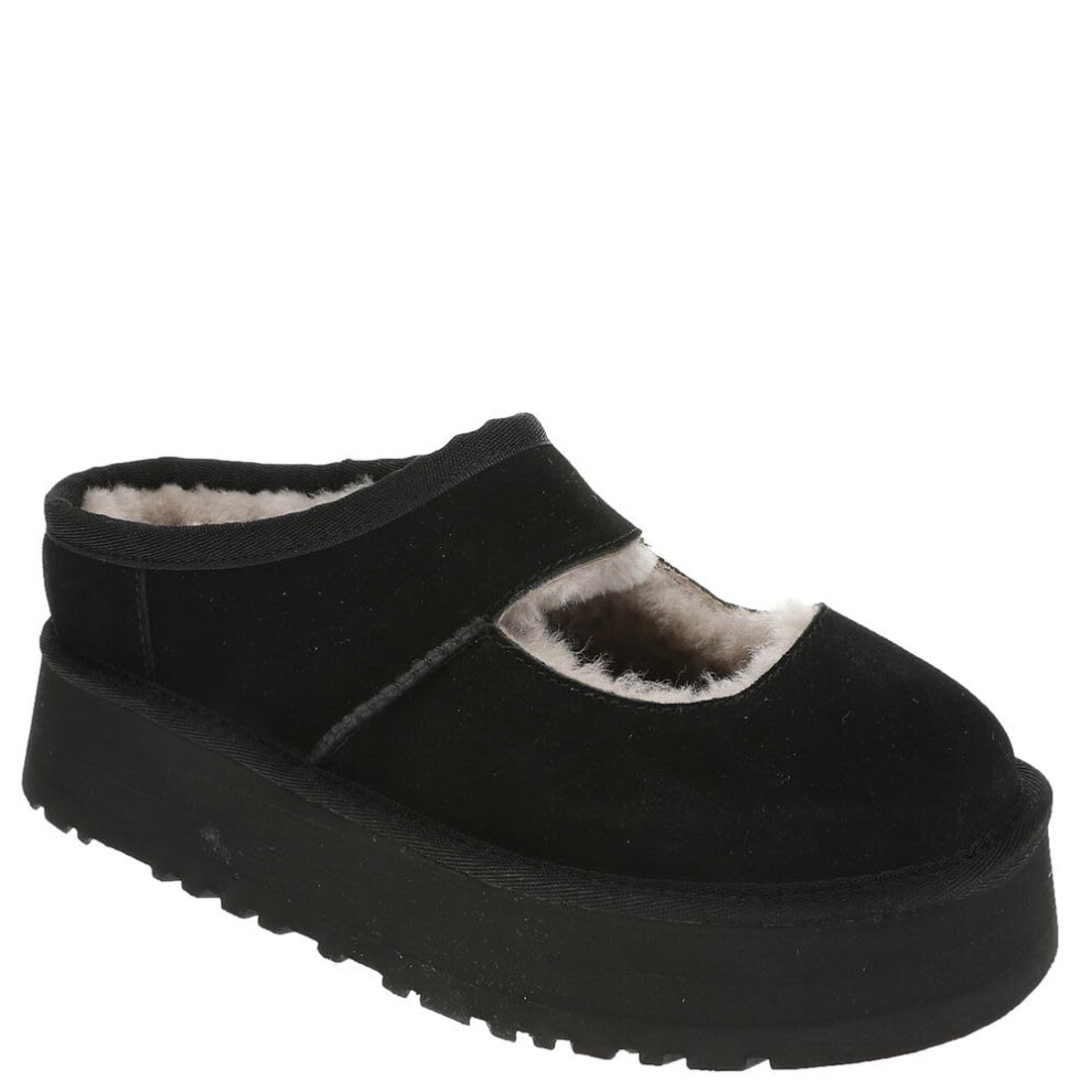 UGG Women's BEA Mary Jane Slipper  Black  10