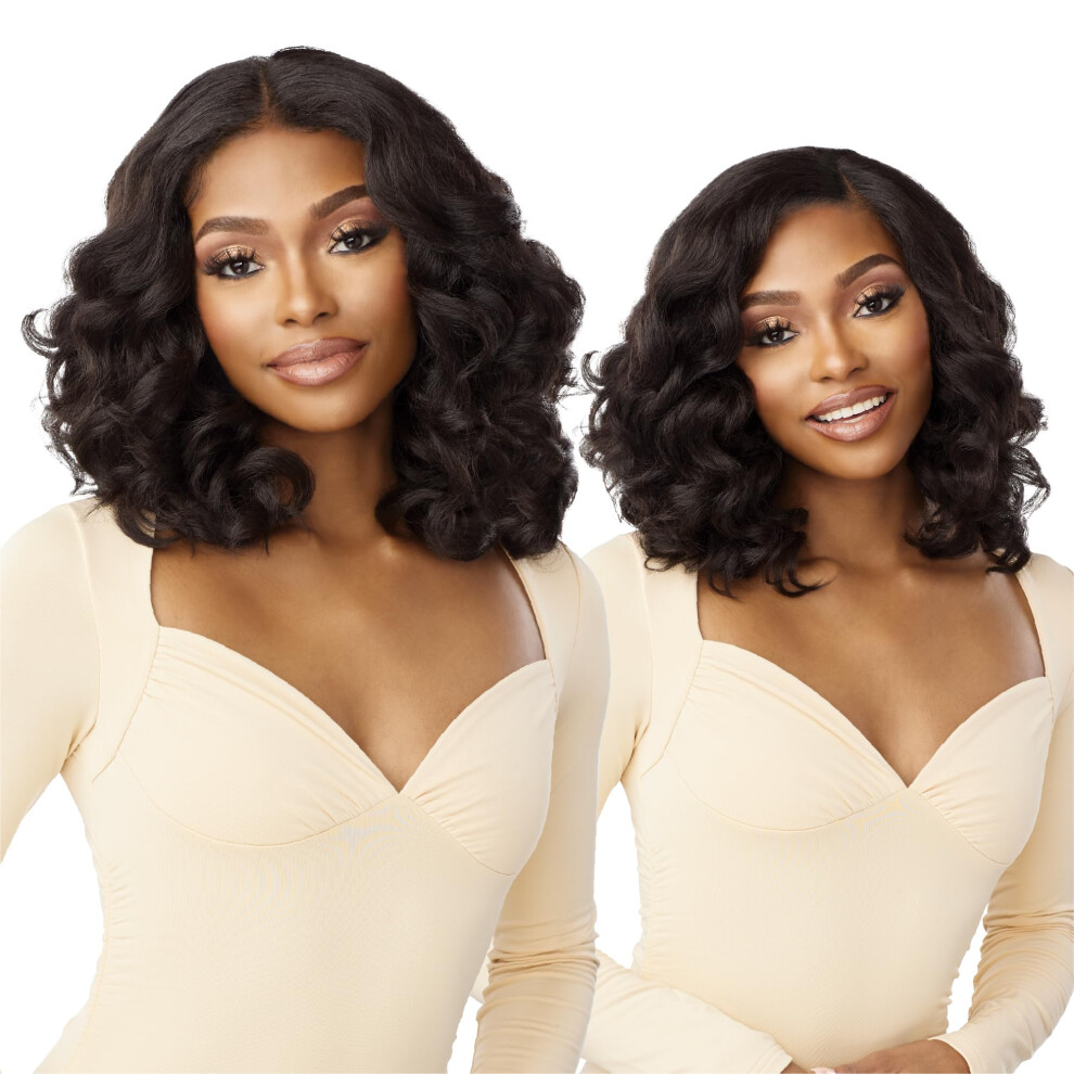 Sensationnel Unisex What Lace 13X6 Wigs - Samira Lacefrontal Hand Tied Glueless Synthetic With Natural Density Preplucked Hairline (Lightashbrown)