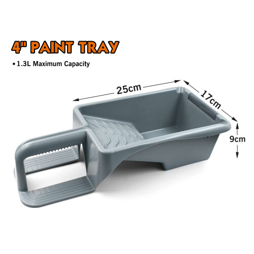 ROLLINGDOG Small Paint Tray with Sturdy Handle 2