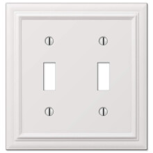 Amerelle 94TTW Continental Wallplate 2 Toggle nttt fm fehr 1 csomag