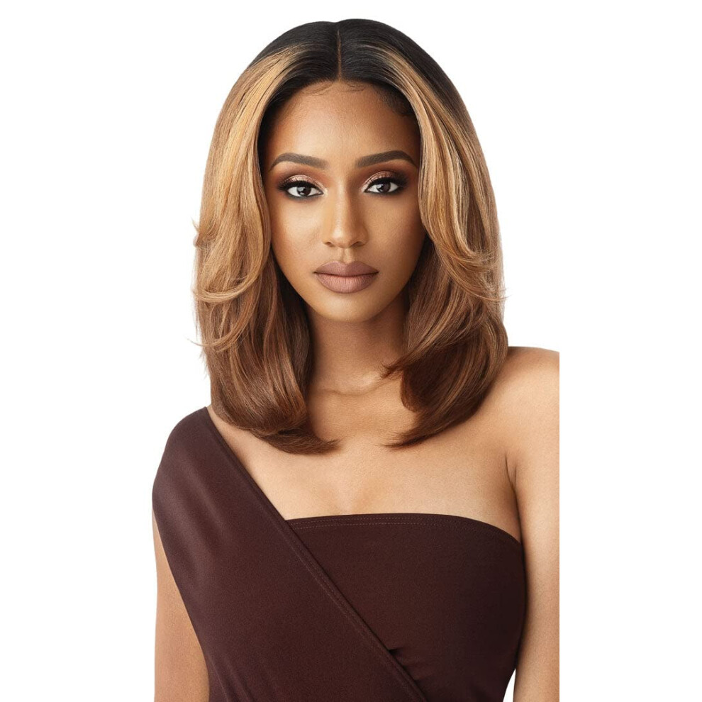 Outre Neesha Soft & Natural Synthetic Swiss Lace Front Wig Neesha 201 (Drffblkcher)