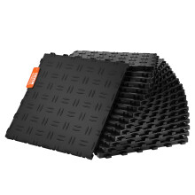 VEVOR Garage Tegels Inklapbaar, 12 x 12 x 0.53 inch 25 Pack Garage Vloerbedekking Tegels