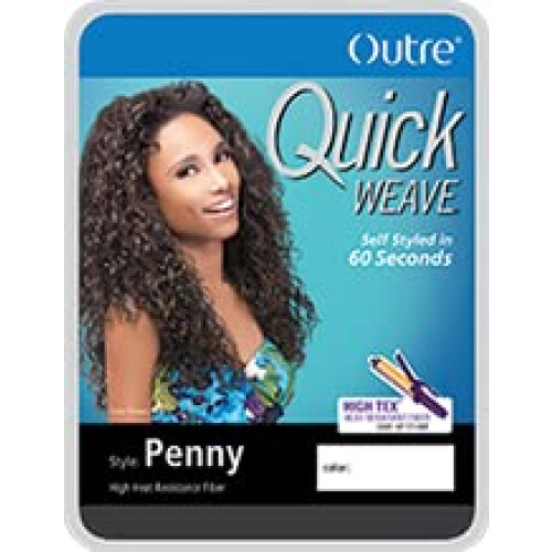 Outre Quick Weave Synthetische Halbper   cke PENNY (S1B/30) 1
