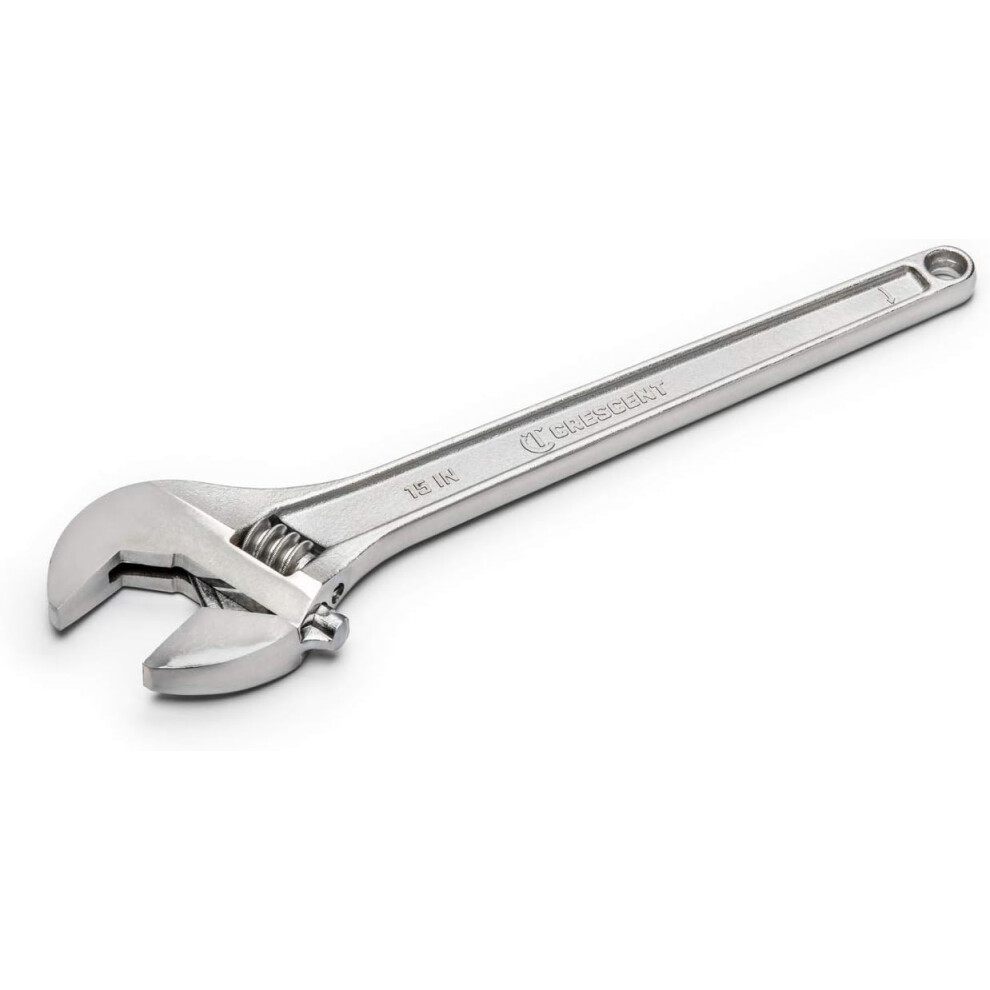 Crescent Adjustable Tapered Handle Wrench - Boxed - Home Improvement  Garage & Mechanic Versatile Hand Tool - 15"""" - AC215BK