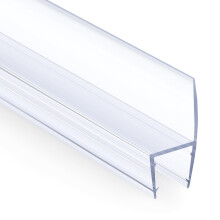 AmazerBath Zijafdichtingsstrip Douche Installatiekit voor Douchedeur 1/2 Inch Glas - 78,75 Inch (15,75 Inch x 5)