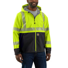Giacca Carhartt Uomo Alta Visibilità Storm Defender Fit Largo Class 3, Verde Lime, XX-Large