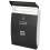 Black Mailboxes with Key Lock Wall Mounted Large Capacity Mailbox 15 3/5"""" x 10 3/5"""" x 3 1/2"""" 1