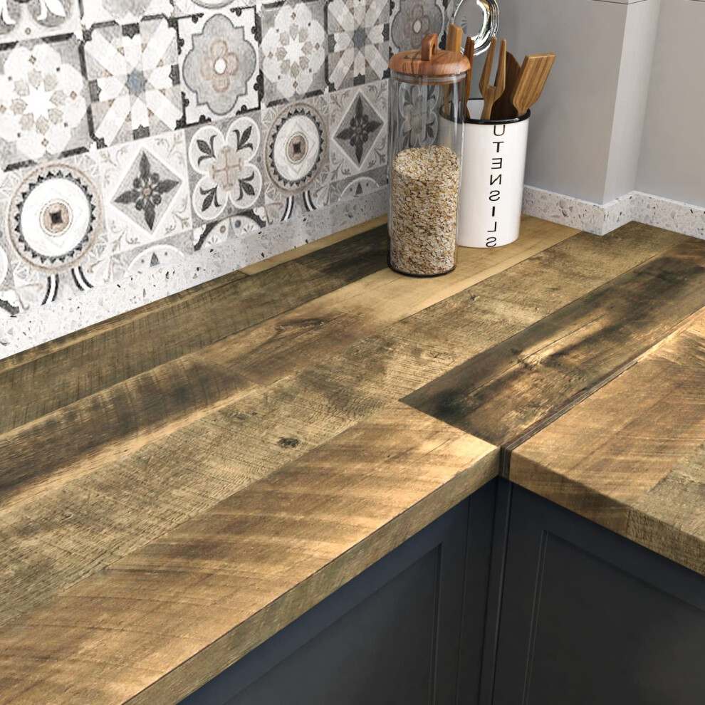 Westick Wood Contact Paper Removable Wood Wallpaper Peel And Stick Countertops Wooden Contact Paper Waterproof Wooden Wallpaper Roll For Kitchen Walls 780669574967
