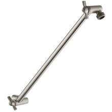 BRIGHT SHOWERS 15 Inch Extra Lange Douchekop Verlengarm, Messing Douchearm Verlengstuk met Vergrendelingsschroef