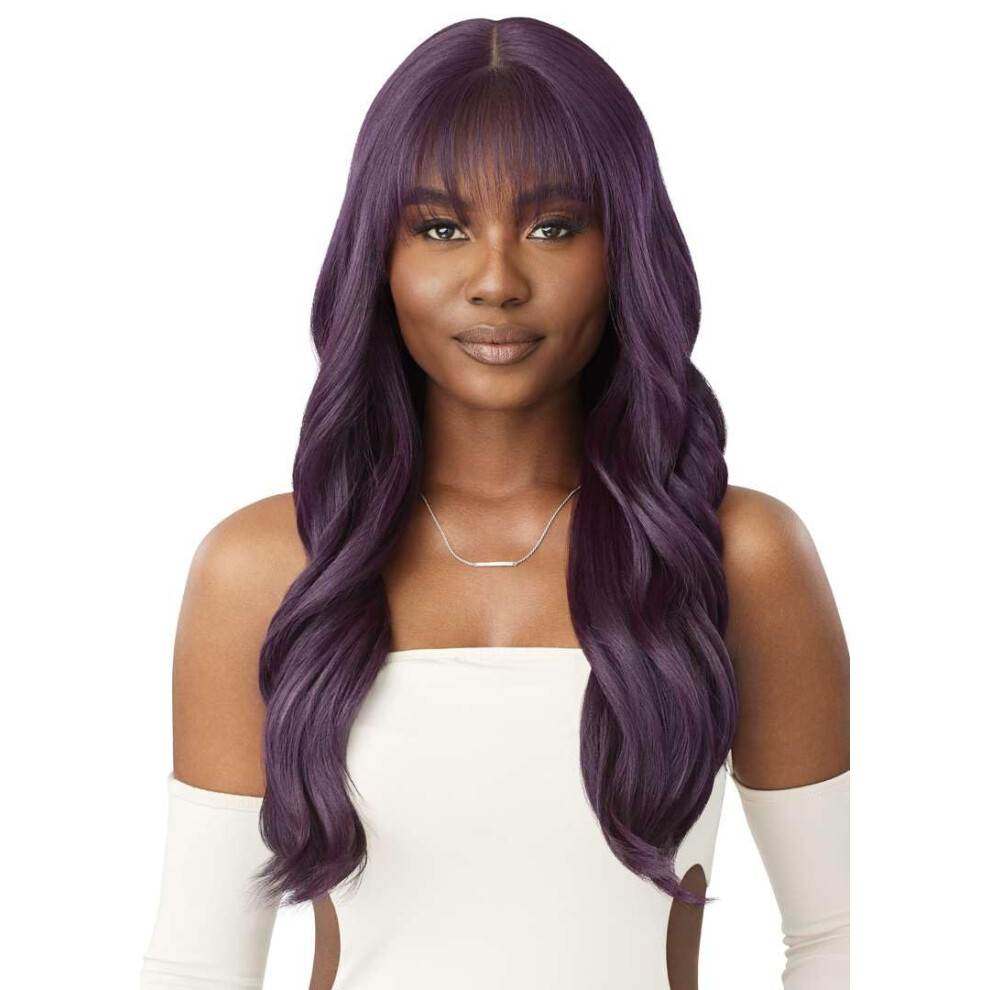 Outre Unisex Black Lace Front Wig - Melted Hairline - Matilda (Off 1B)