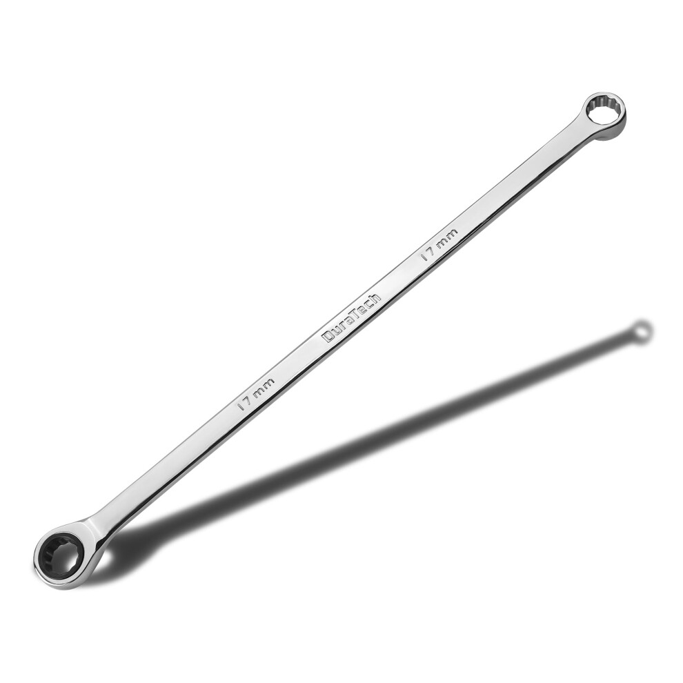 Duratech 17Mm Extra Long Ratcheting Wrench Metric Cr-V Steel 6931213201011
