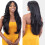FreeTress Equal Curtain Bangs HD Lace Front Wig Bombshell (1B) 3