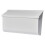 Architectural Mailboxes Woodlands Medium Capacity  Galvanized Steel Wall Mount Mailbox  White 1