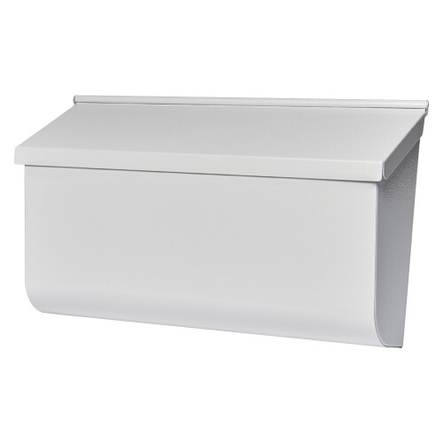 Architectural Mailboxes Woodlands Medium Capacity  Galvanized Steel Wall Mount Mailbox  White