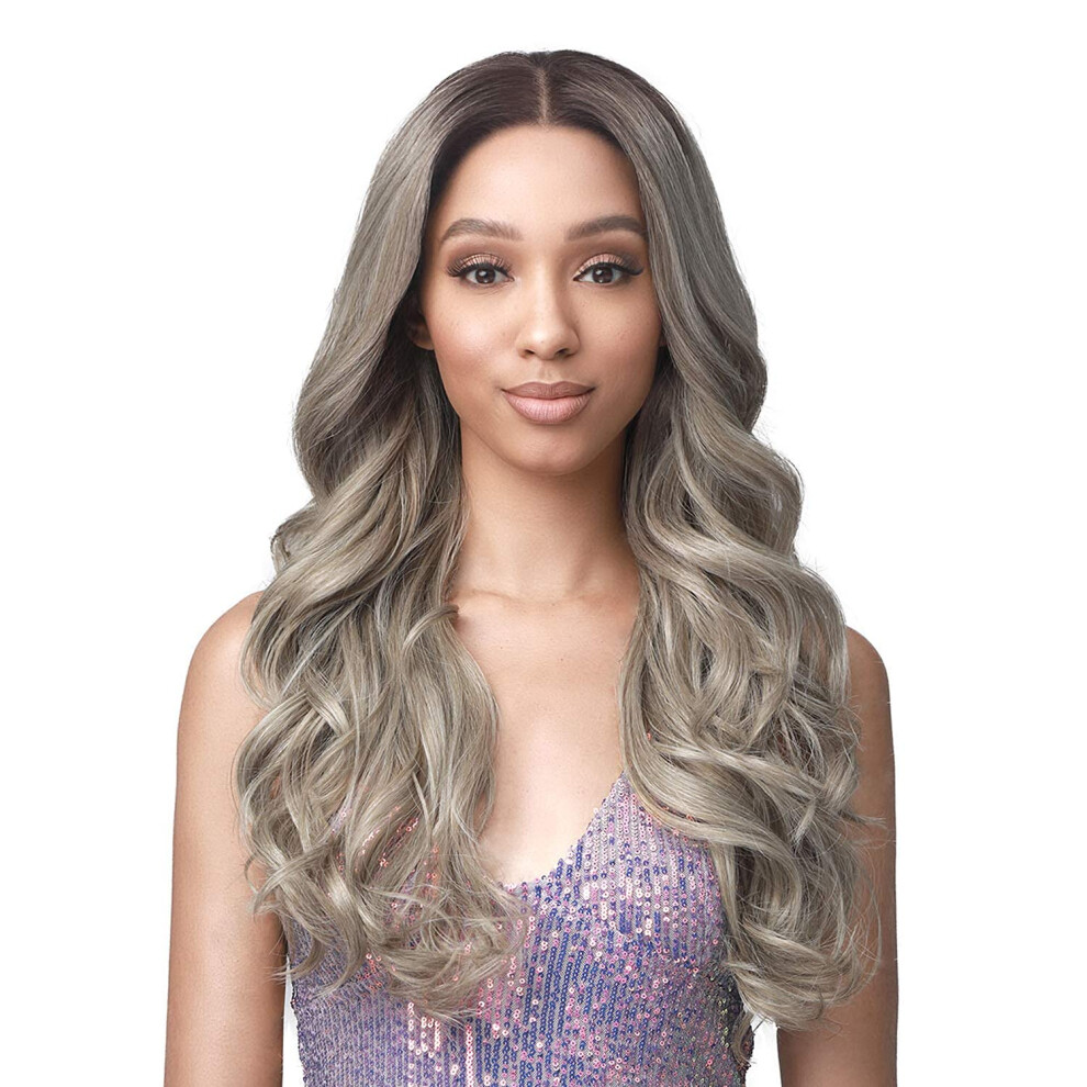 Midway Unisex Bobbi Boss Hd Lace Front Wig Extra Wide Deep Lace Mlf473 Taren (Tt1b/R.bug)