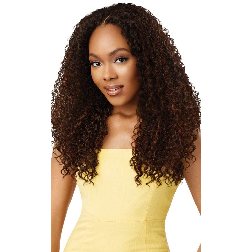 Extravagante Outre Premium Synthetic Converti-Cap Wig - Curly K.o (Dragon Fruit)