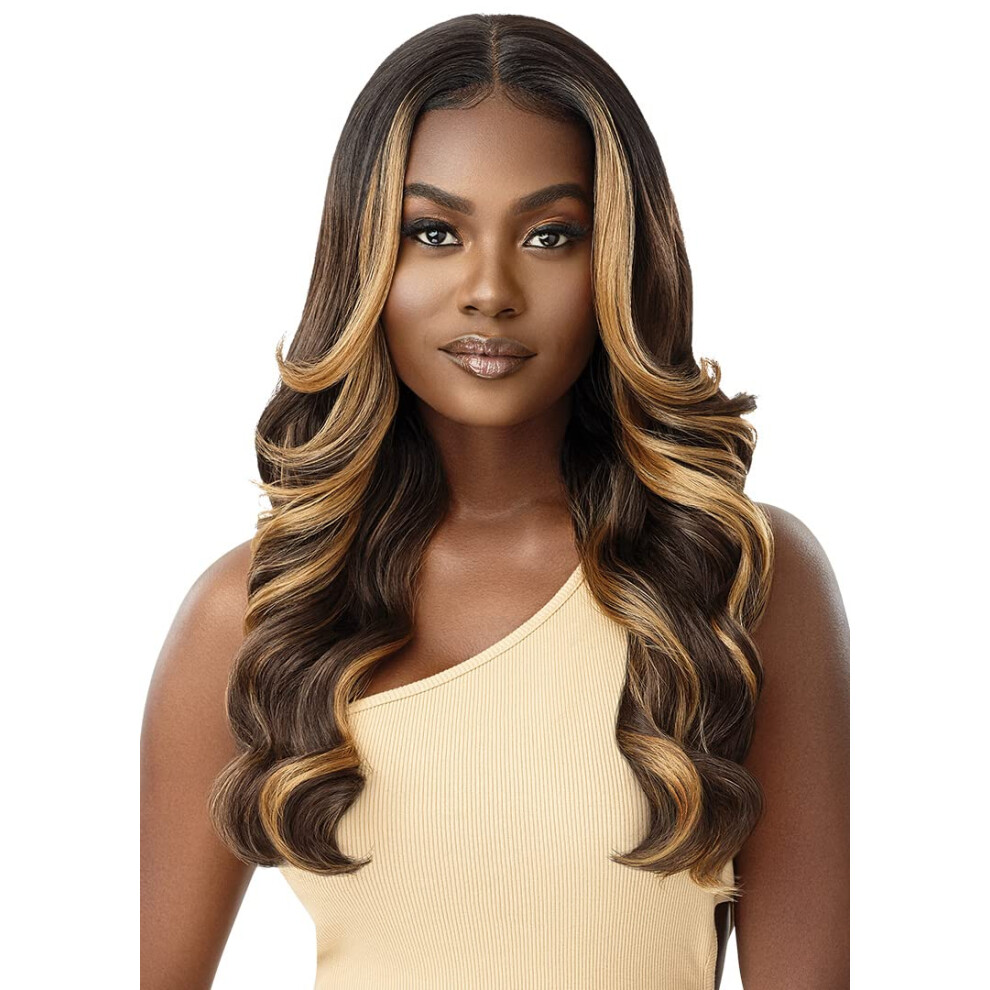 Buiten Outre Hd Lace Front Wig Oceane (3Dr Ginger Honey Melt)