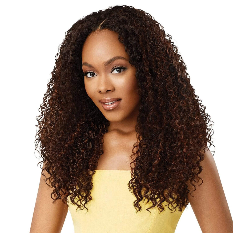 Outre Unisex Not,Specified Premium Synthetic Converti-Cap Wig - Curly K.o (Ft1b/30)