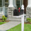 Architectural Mailboxes Parsons Medium Capacity  Plastic Post Mount Mailbox  Black 2