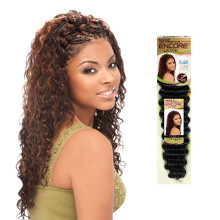 OFFRES MULTI-PACKS  ! Tresses en cheveux humains m  lang  s Janet Collection Encore La Vie New Deep Bulk 45,7 cm (1 pack)