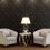 Art3d PVC 3D Wall Panel Decorative Wall Tile in Black 12-Pack 19.7""""x19.7"""" 2