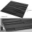 ART3D 19.7 """" X 19.7 """" (pakke med 12) Wall Panel Rectangle Black 5