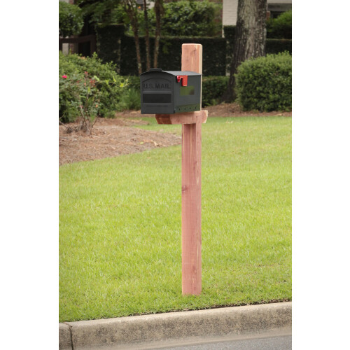 Architectural Mailboxes Patriot Plastic Post Mount Mailbox Compatibility Code E GMB505BAM Black Medium Capacity 1