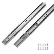 LONTAN 6 Pairs 20 Inch Soft Close Drawer Slides for Dresser - Metal Heavy Duty Ball Bearing and Full Extension Cabinet Drawer Slides 100 LB Capacity