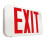 Cooper Lighting APX7RG LED Exit Sign - White Housing - Red Letter 1